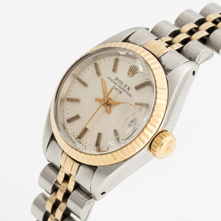 Rolex, Oyster Perpetual, Date, armbandsur, 26 mm.