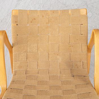 Bruno Mathsson, a pair of 'Eva', armchairs, Karl Mathsson, 1976.