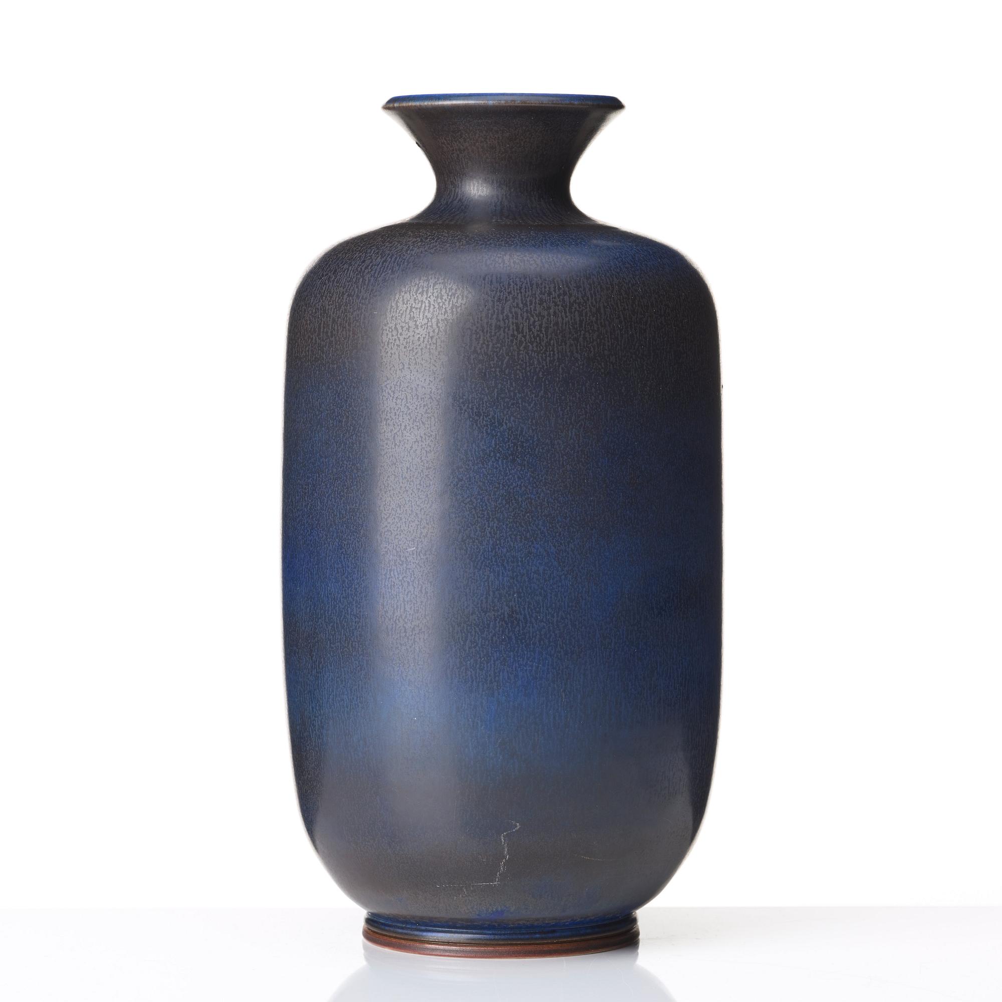 Berndt Friberg, a stoneware vase, Gustavsberg studio, Sweden 1967.