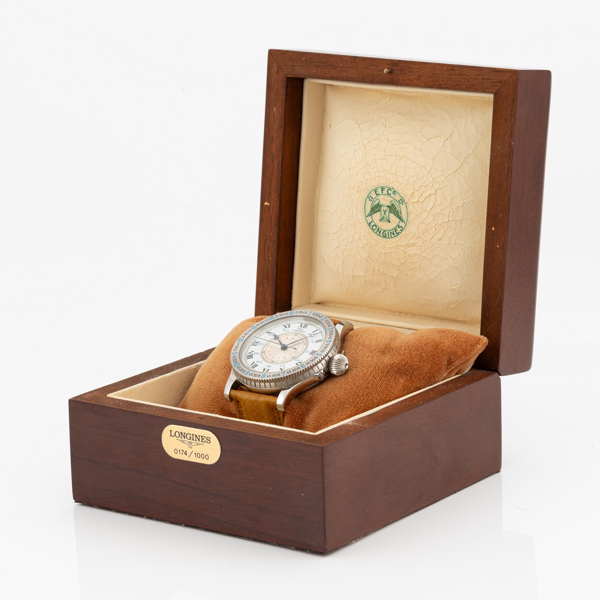 Longines charles lindbergh best sale