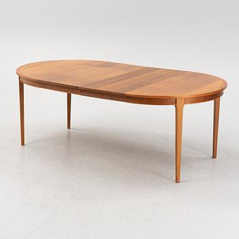 A walnut dining table from Linden, 1960s.