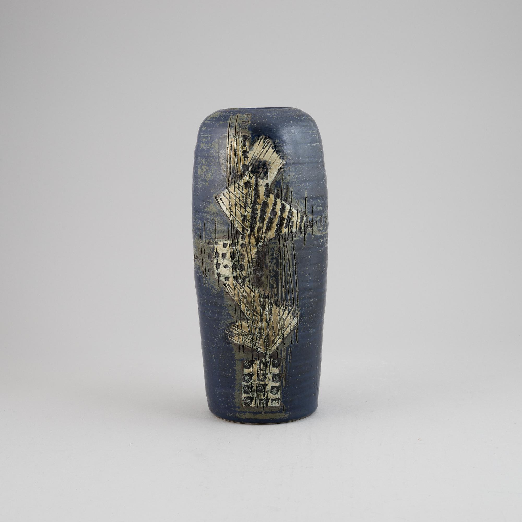 Lisa Larson, a stoneware vase for Gustavsbergs studio.