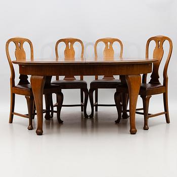 MATGRUPP, 6 delar, rokokostil, 1900-talets första hälft.