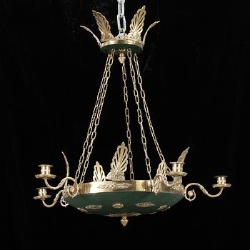 TAKAMPEL, Karl Johan stil, 1900-tal. Höjd: 68 cm.