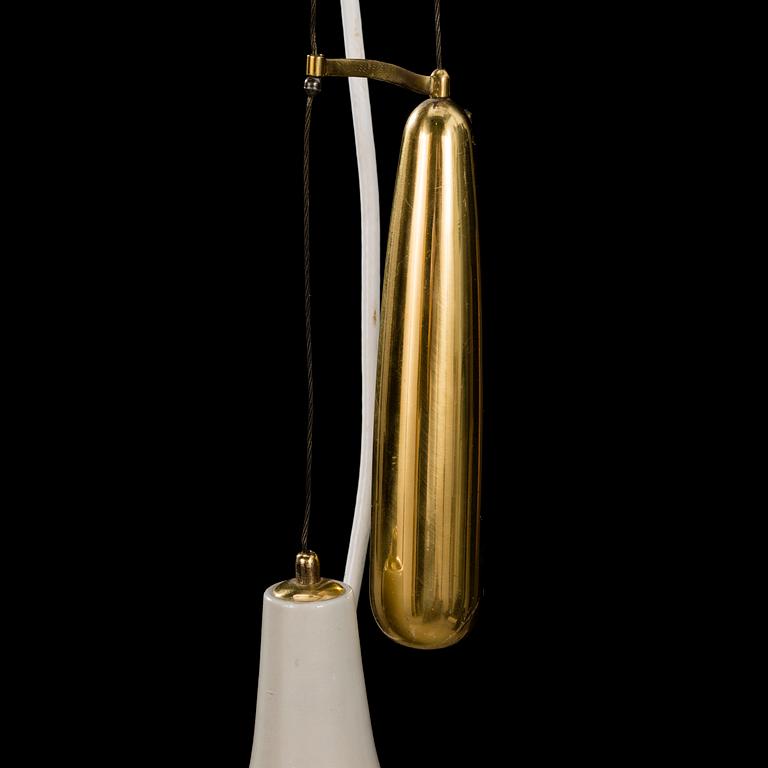 PAAVO TYNELL, a mid-20th century 'A 1965' pendant light for Idman.