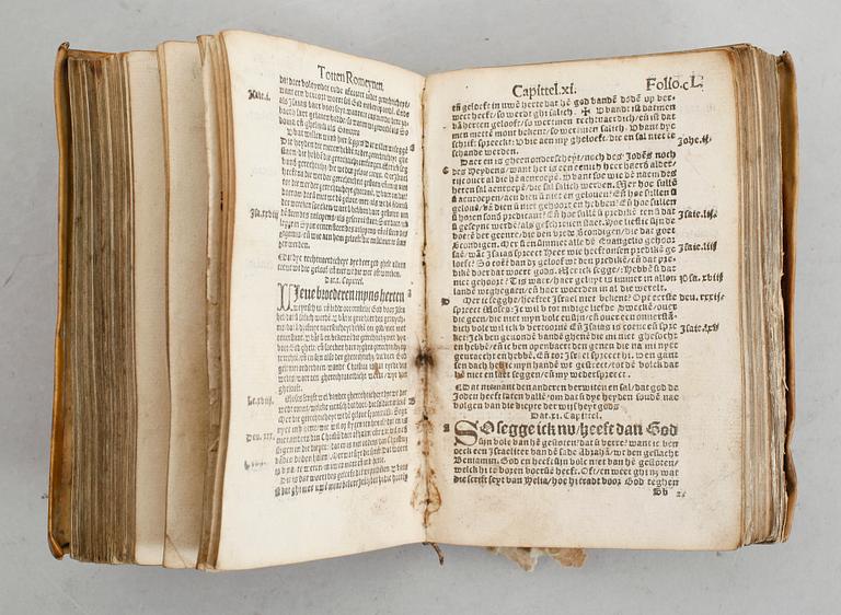 BOK: Nieuwe Testament, tryckt i Amsterdam 1526.