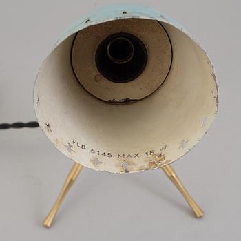 BORIS LACROIX, bordslampa, Falkenbergs Belysning, 1900-talets mitt.