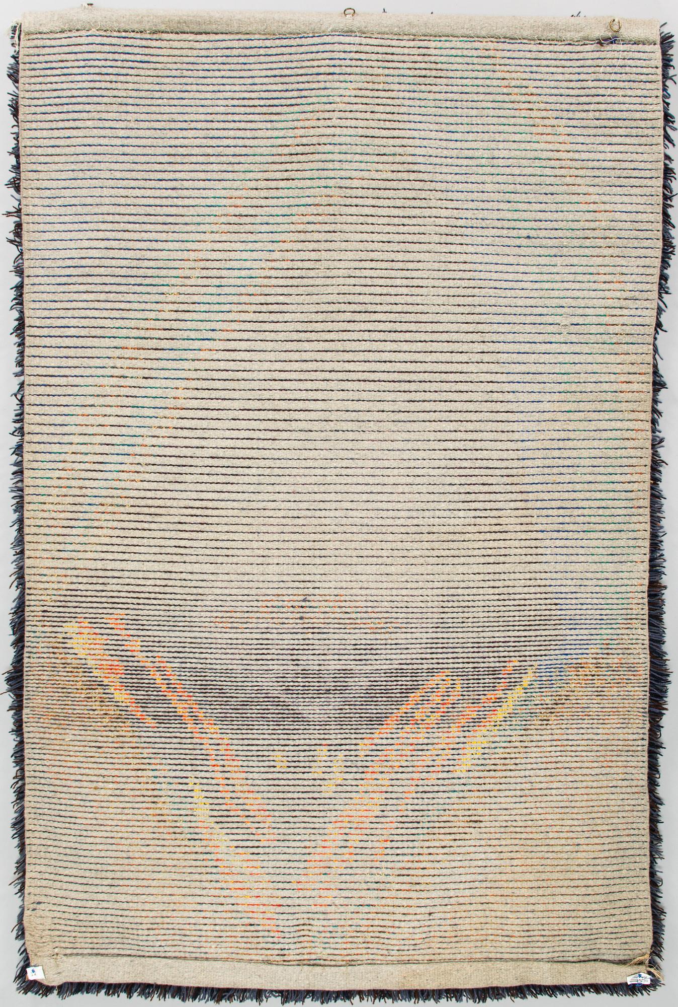Oili Mäki, ryijy. Noin 166x110 cm.