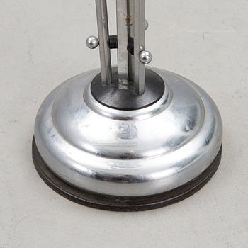 An Art Deco pedestal ashtray, presumably Demeyere, Belgium 1930s.