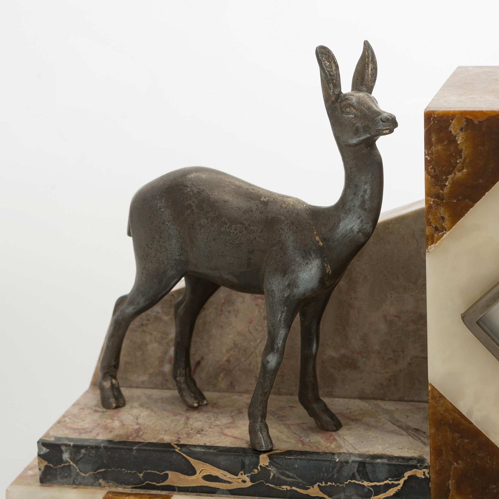 Pöytäkello, Art Déco, Ranska, 1930-luku.