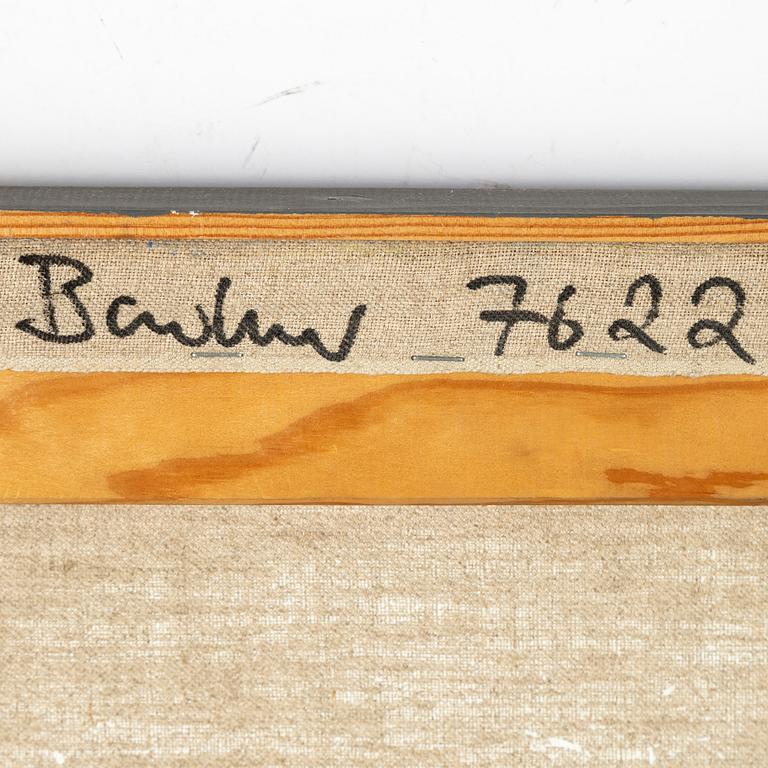 Frank Badur, oil on canvas, signed verso.