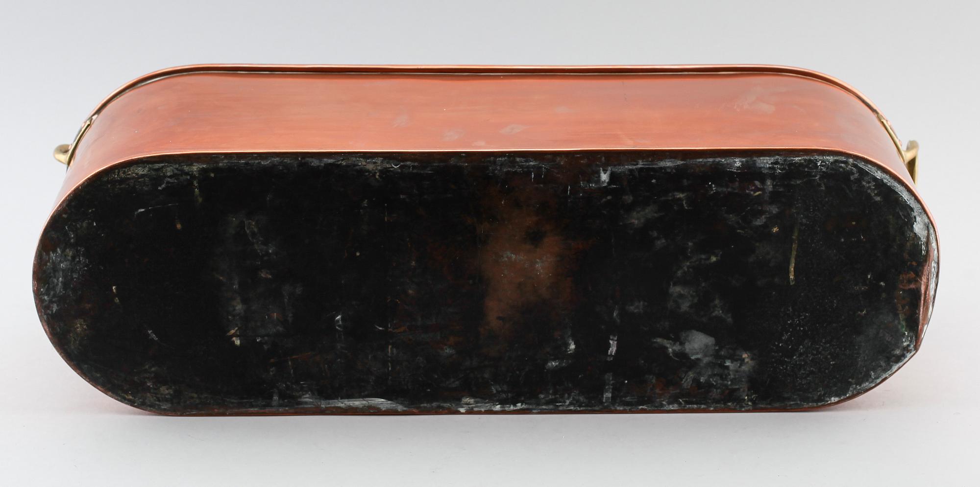 FISKKITTEL, koppar, Skultuna, omkring år 1900.