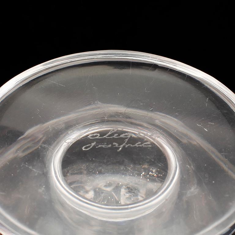 PARTI GLAS, 6 delar, Lalique.