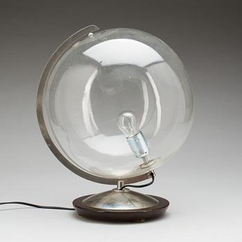 BORDSLAMPA, i form av glob, 1900-tal.