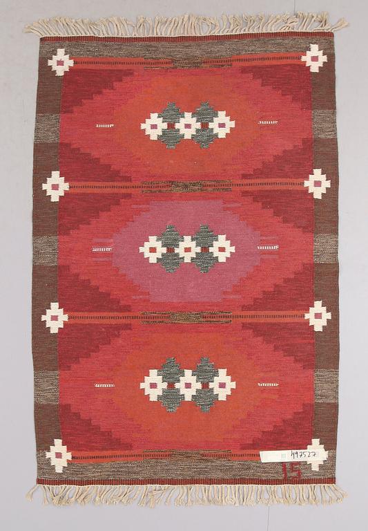 MATTA, rölakan, Finland, märkt IS. Ca 206 x 135 cm.