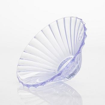 Helena Tynell, a 'Riihimäen Lasi 50  1910-1960' bowl, signed Helena Tynell Riihimäen Lasi Oy, 1960.