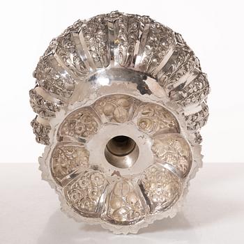 Decorative bowl, sterling silver, 20th century.