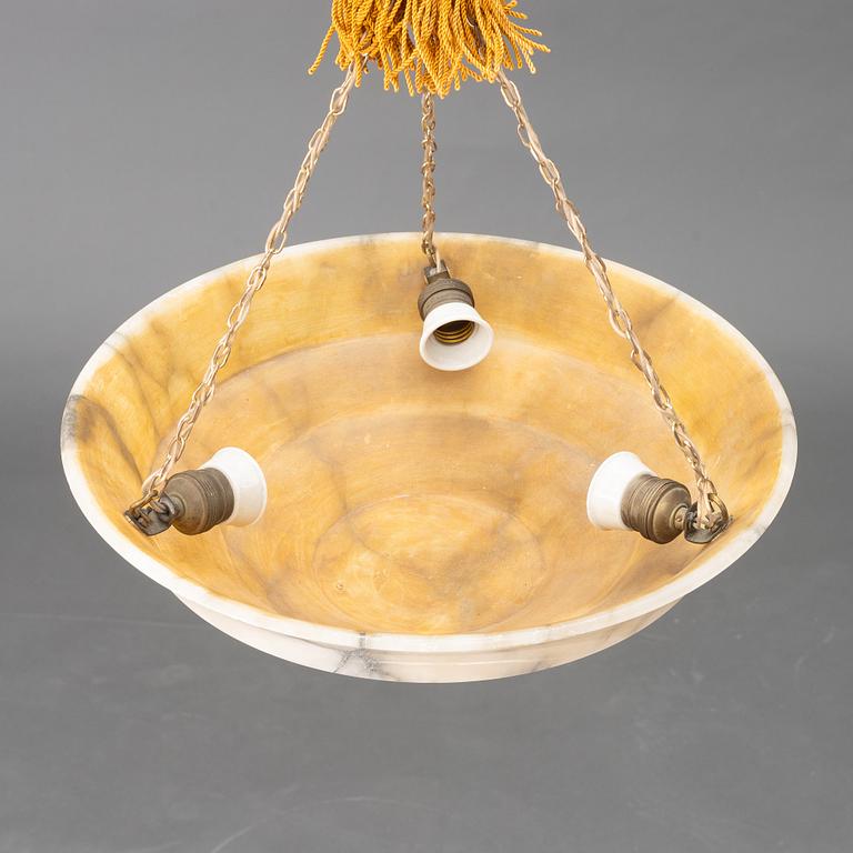Takampel, alabaster, 1920-tal.