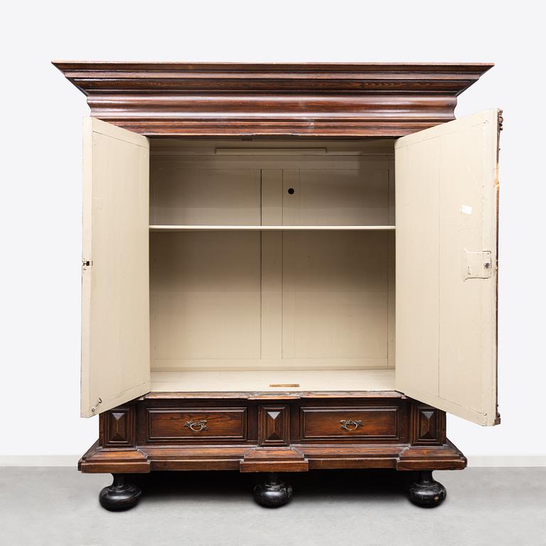A North-German Baroque cabinet, first part of the 18th Century,