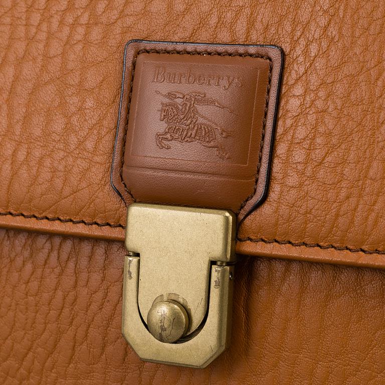 BURBERRY, a briefcase.