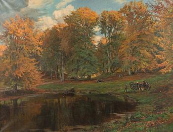 Carl Hornung-Jensen, Höstlandskap.