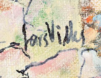 LARS VILKS, olja på duk, signerad.