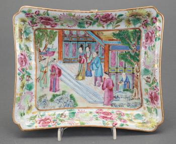 FAT samt TEDOSA, porslin, Kanton, Kina, 1800-tal.