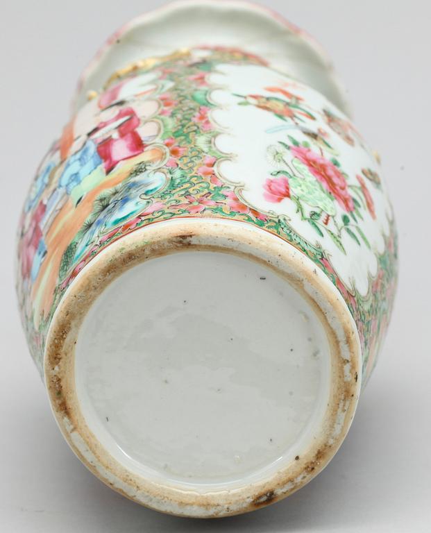 PARTI KANTON, porslin, Kina, 1800 resp 1900-tal.