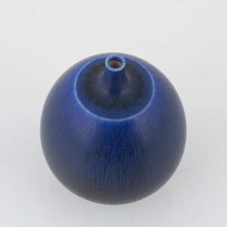 Berndt Friberg, a stoneware miniature vase, Gustavsberg studio, Sweden.