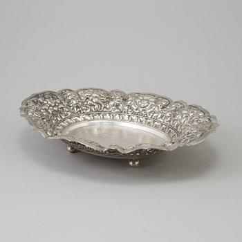 a silver bowl from around 1900.