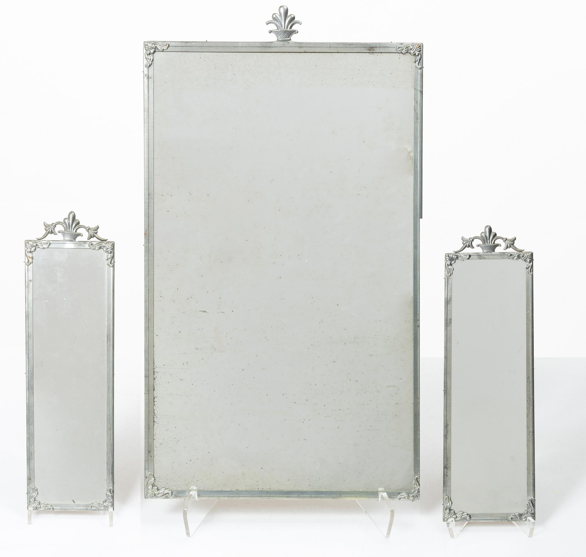 Speglar, 3 st, Swedish Grace, 1920/30-tal.