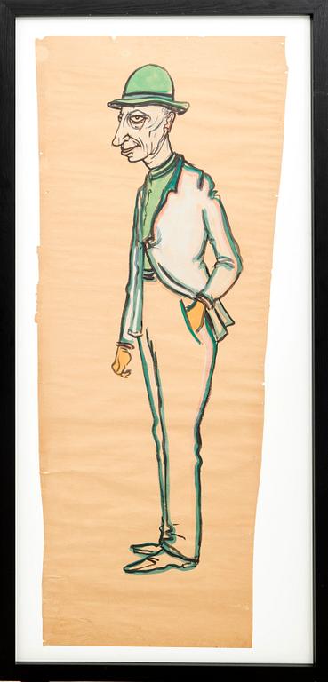 Carl Kylberg, watercolour not signed.