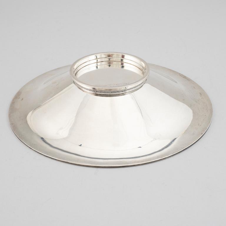 BORGILA, skålfat, sterlingsilver, Stockholm 1943.