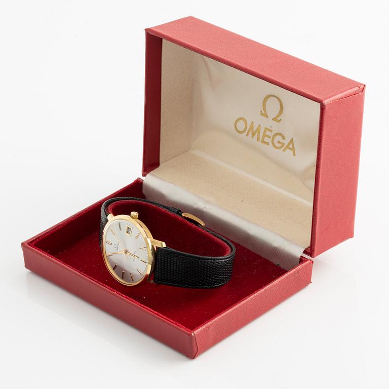 Omega, Genève, armbandsur, 34 mm.