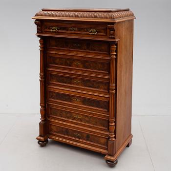 CHIFFONJÉ, nyrenässans, 1800-talets andra hälft.