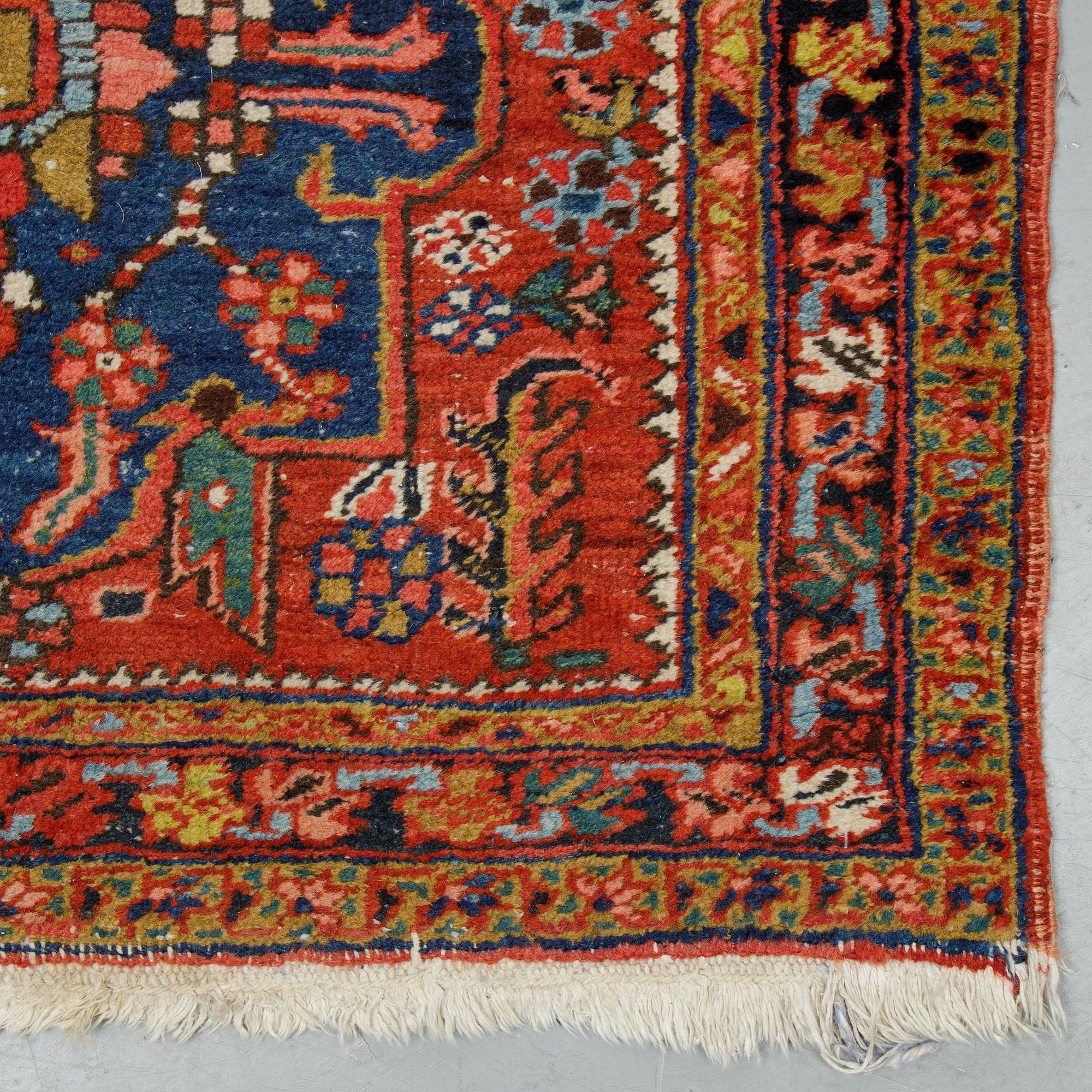 A runner, semi-antique North west persian, ca 362 x 105 cm.