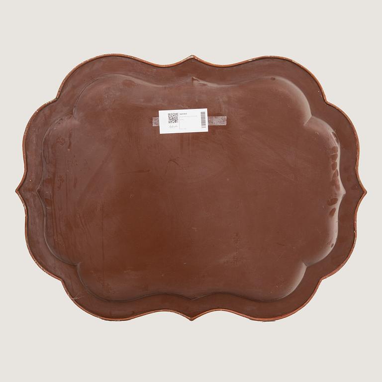 Tray, first half of the 20th century.