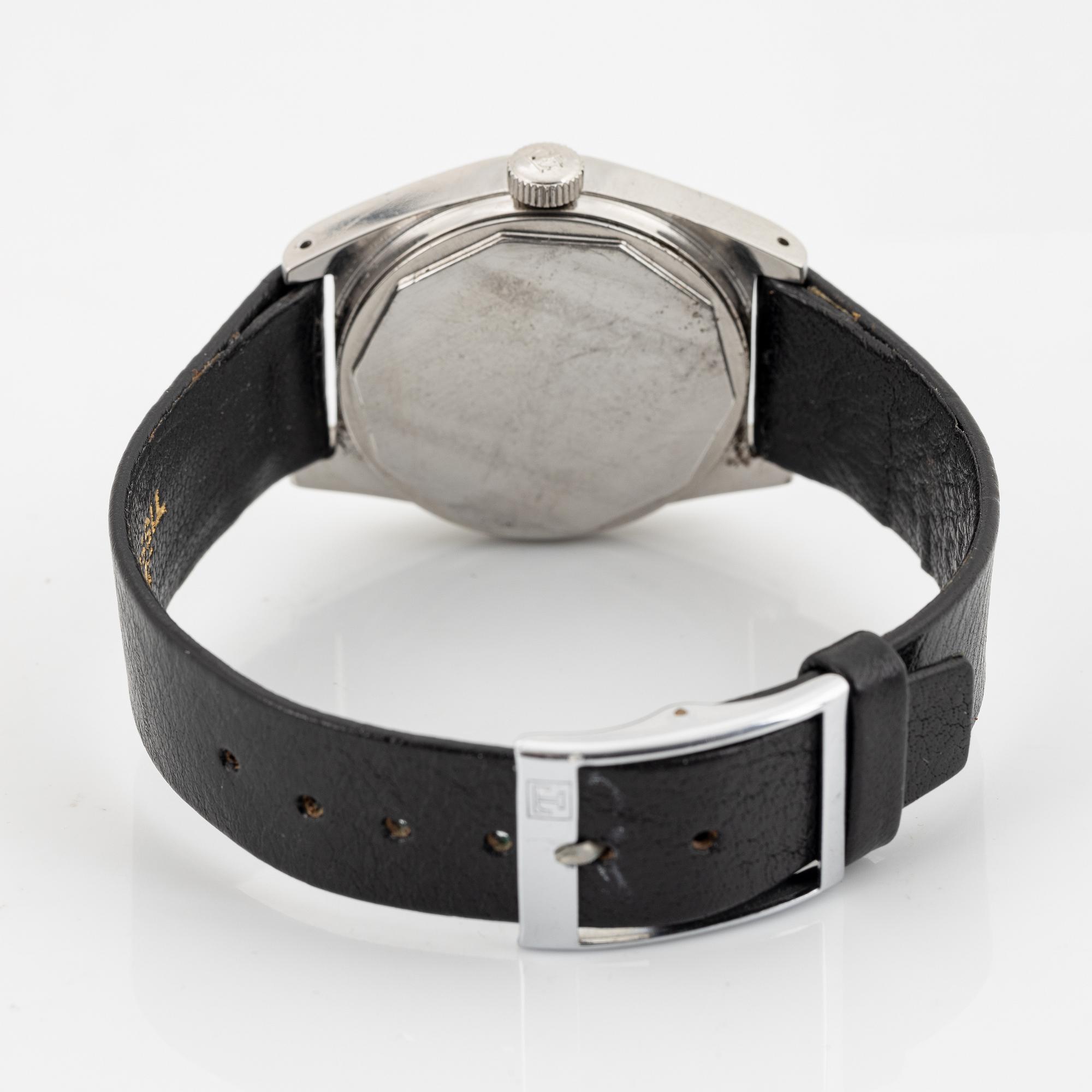 Tissot, PR 516, "Green Dial", armbandsur, 35 mm.