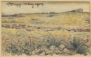 Nils Kreuger, Öland landscape.