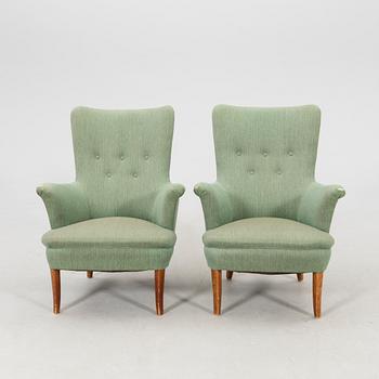 Carl Malmsten, fåtöljer ett par "Stora Furulid".