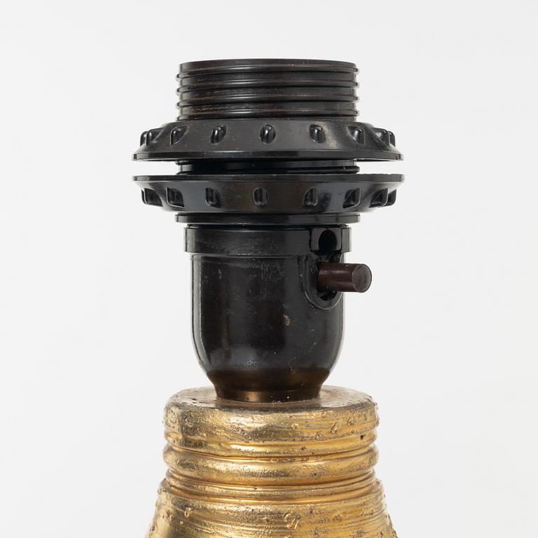 Bordslampor, 4 st, Bitossi för Bergboms, 1900-talets andra hälft.