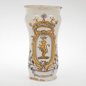 VAS, fajans, sannolikt Italien, 1700-tal.