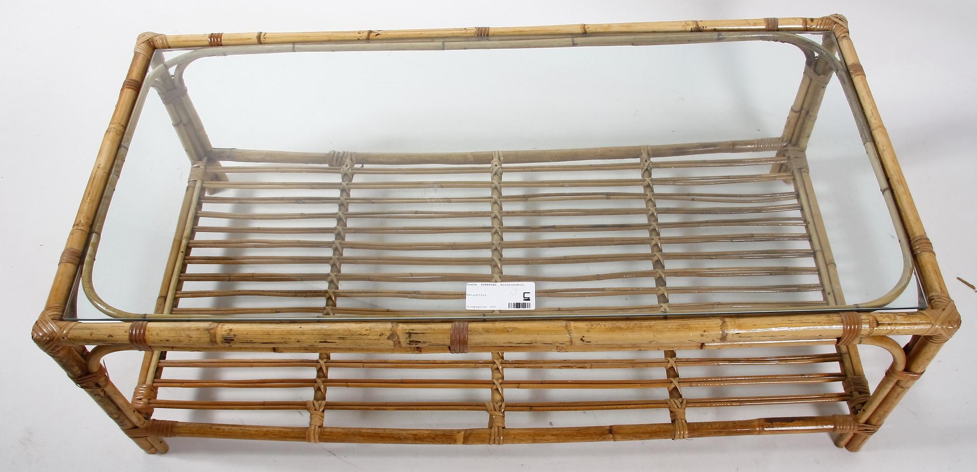 SOFFBORD, kolonialstil.