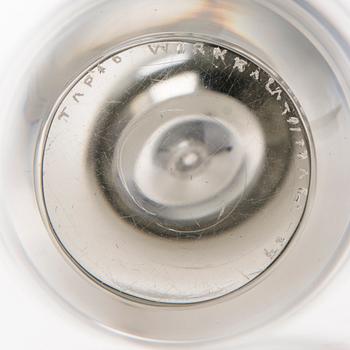 TAPIO WIRKKALA 'Tokio' glass sculpture / vase, signed Tapio Wirkkala Iittala -57.