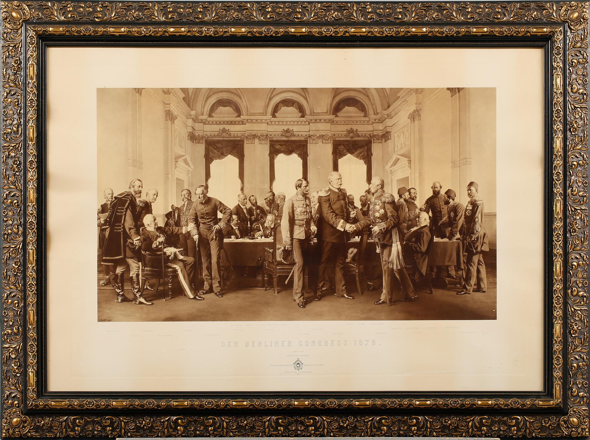 FOTOGRAVYR, daterad i tryck 1881.