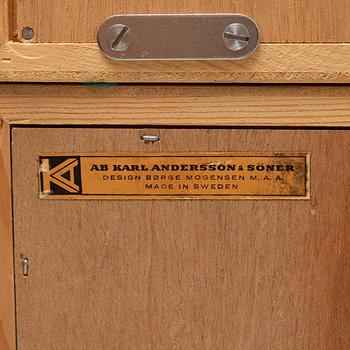 Børge Mogensen, a set of four bookcases, Karl Andersson & Söner.