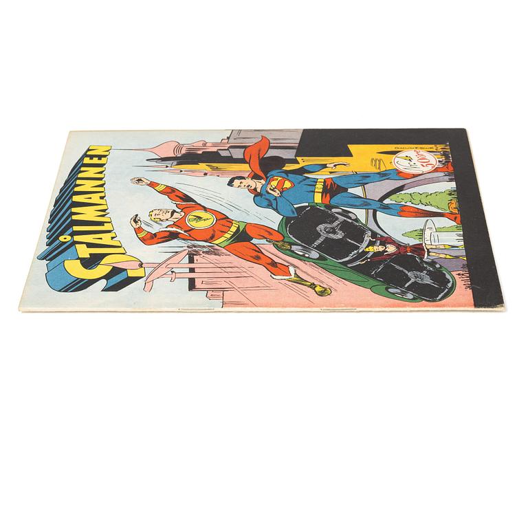 Comic book, "Stålmannen", No. 4, 1949.