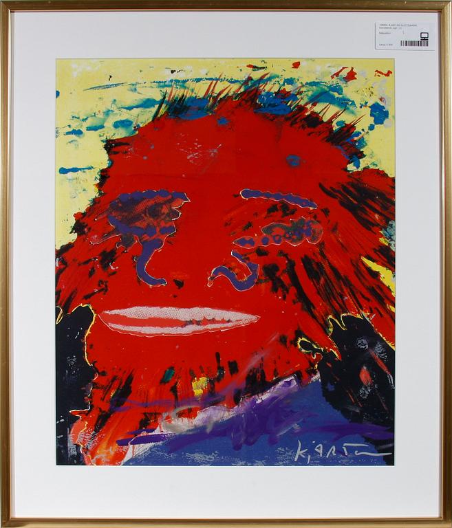 KJARTAN SLETTEMARK, blandteknik, sign.