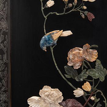 Vikskärm, 6 delar, Kina 1900-talets första hälft.