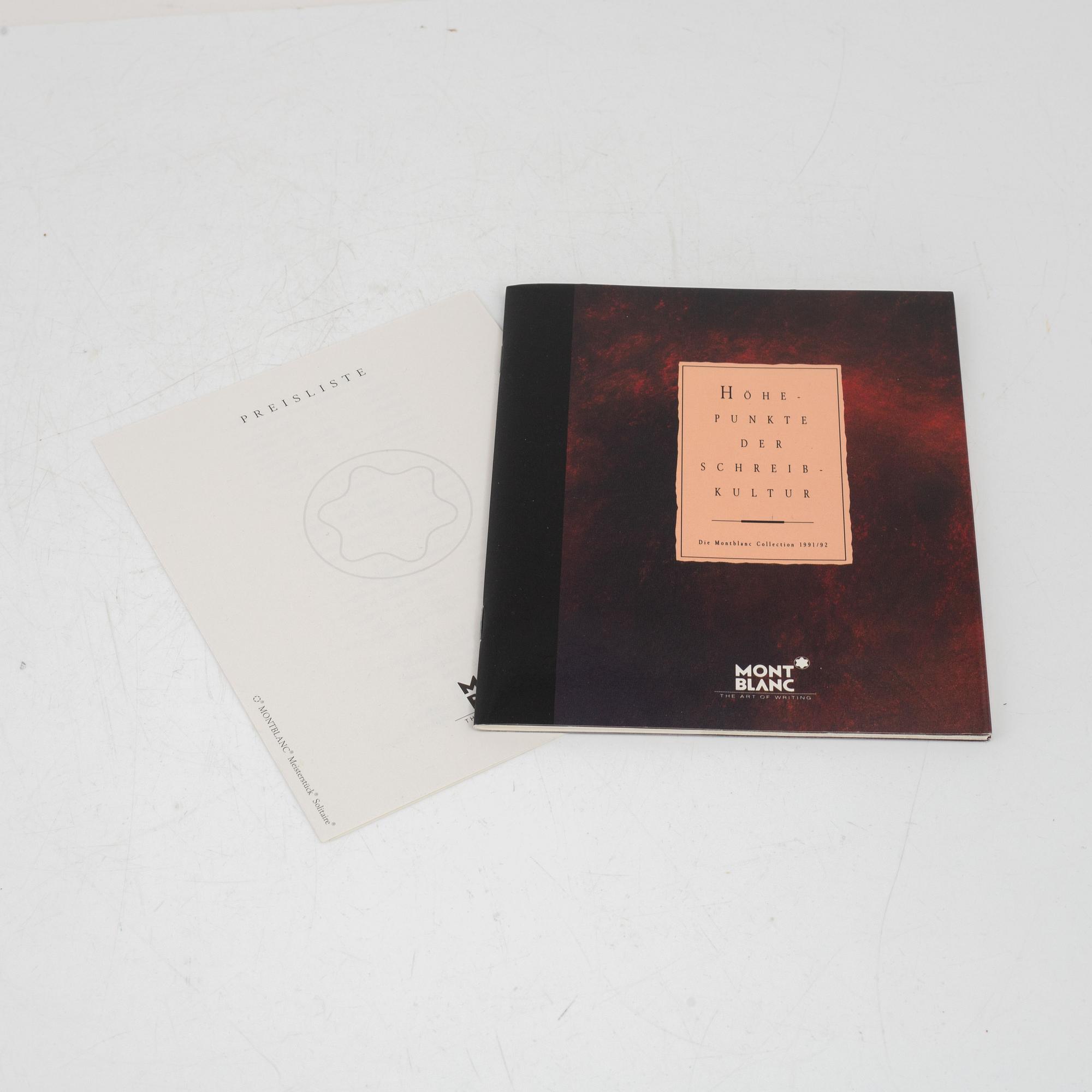 Montblanc, reservoarpenna, sterlingsilver, Meisterstück No 146, Tyskland.